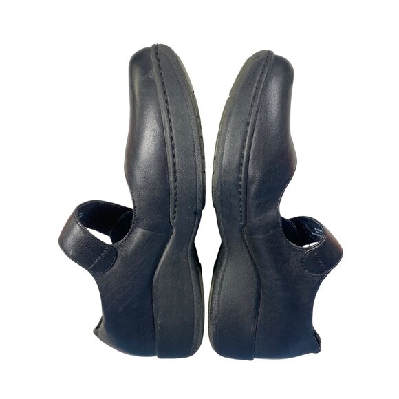 DANSKO Sonoma Annie ~ Black Leather Mary Janes Clogs Comfort Shoes Women's 41 * - Picture 7 of 11